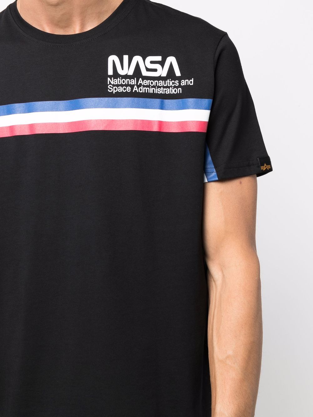 фото Alpha industries футболка с принтом nasa