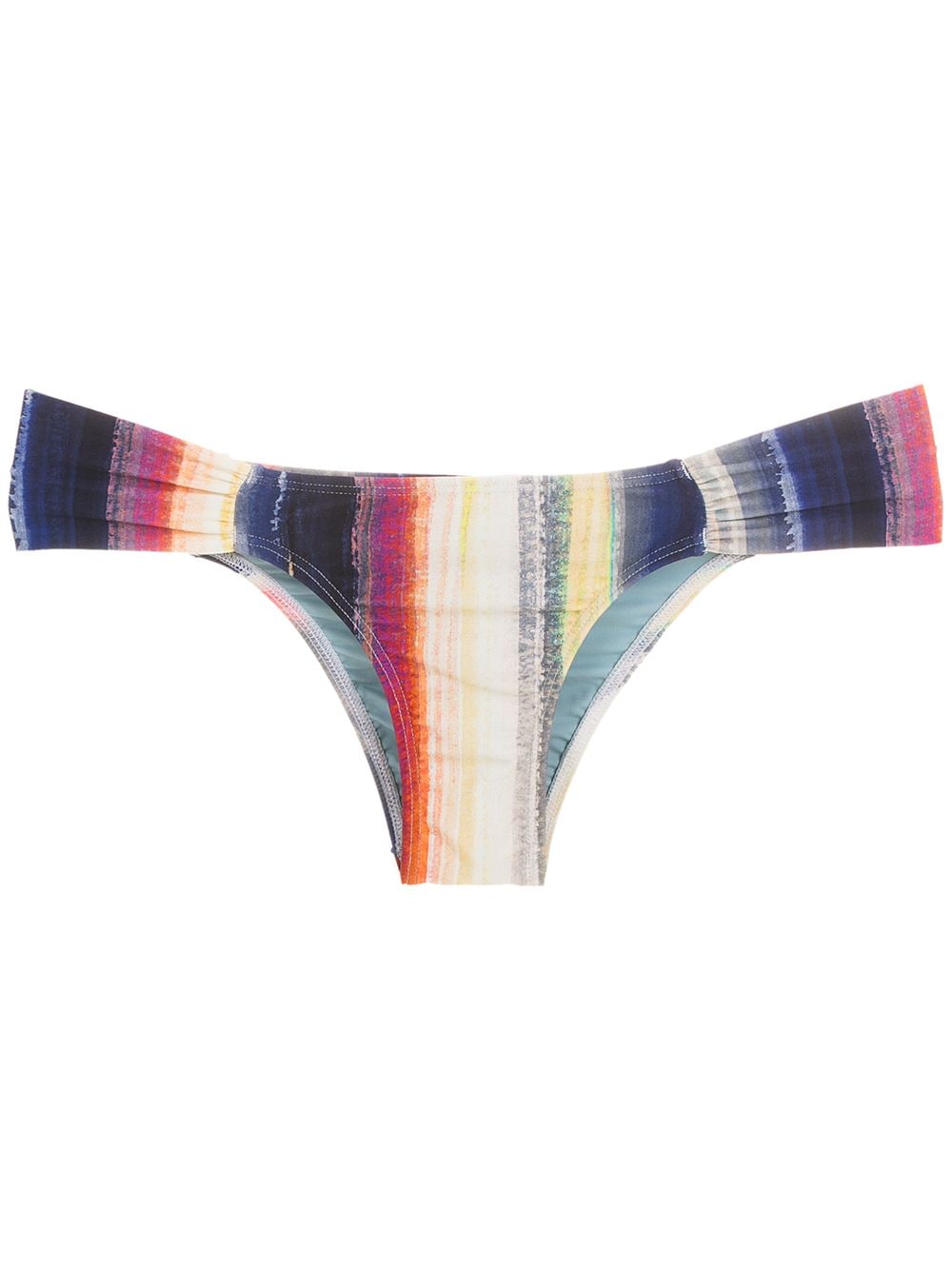 Lygia & Nanny Ritz Striped Bikini Bottoms In Multicolour