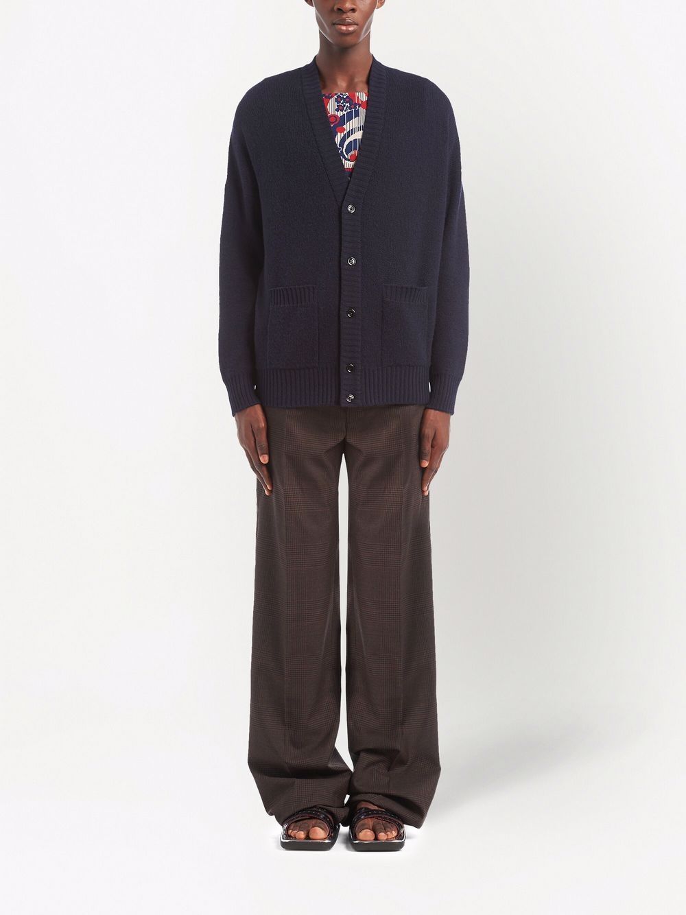 Image 2 of Prada V-neck cashmere cardigan