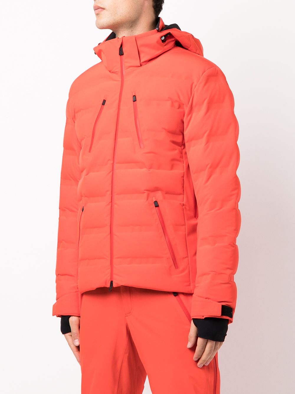 Shop Aztech Mountain Nuke Padded Jacket In Orange