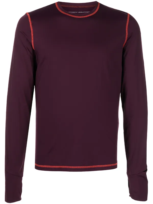 Aztech Mountain Next to Skin Sweatshirt in Purple
