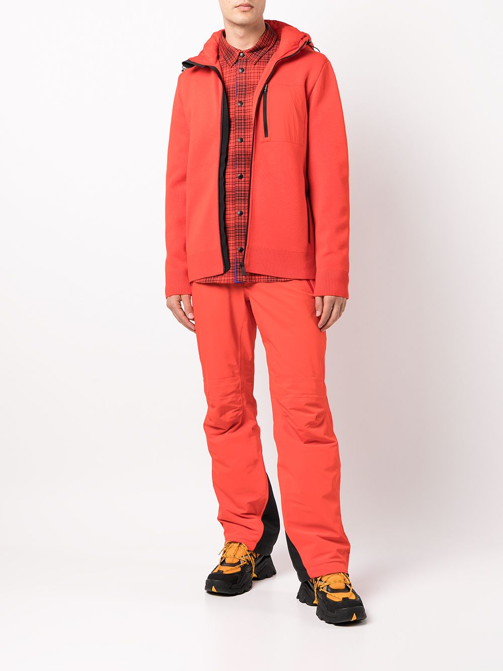 Shop Aztech Mountain Matterhorn Insulated Hoodie In Orange