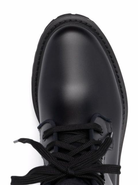 Fendi Lace Up Biker Boots Farfetch 0978