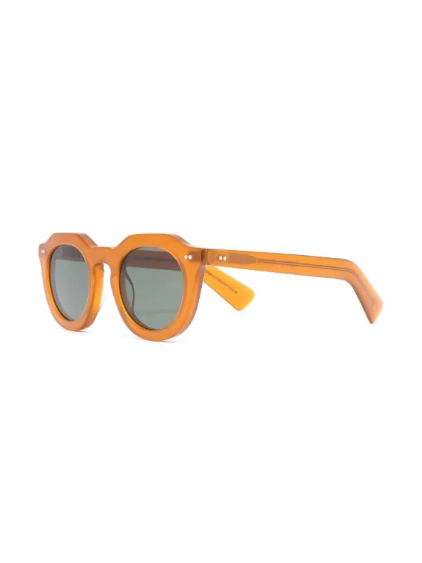 OTTICA TULLINO Lesca ラウンドフレーム サングラス