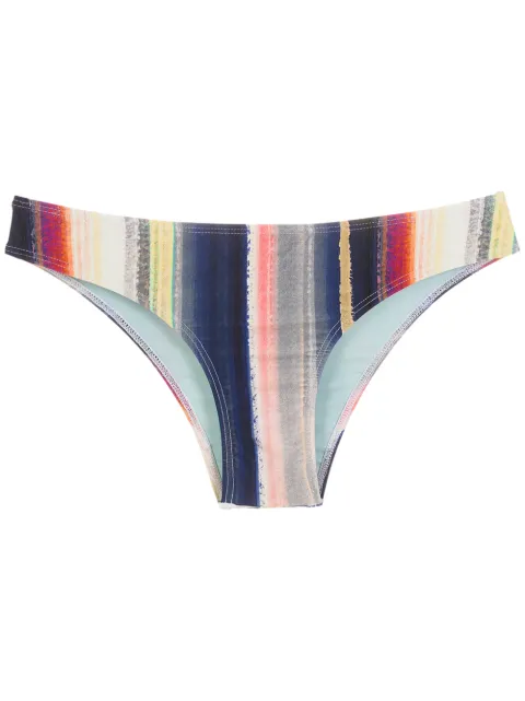 Lygia & Nanny Waikiki stripe-print bikini bottoms