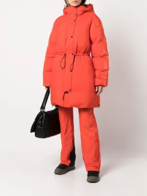 Arancione Parka imbottito Badrutts Farfetch Donna Abbigliamento Cappotti e giubbotti Soprabiti Parka