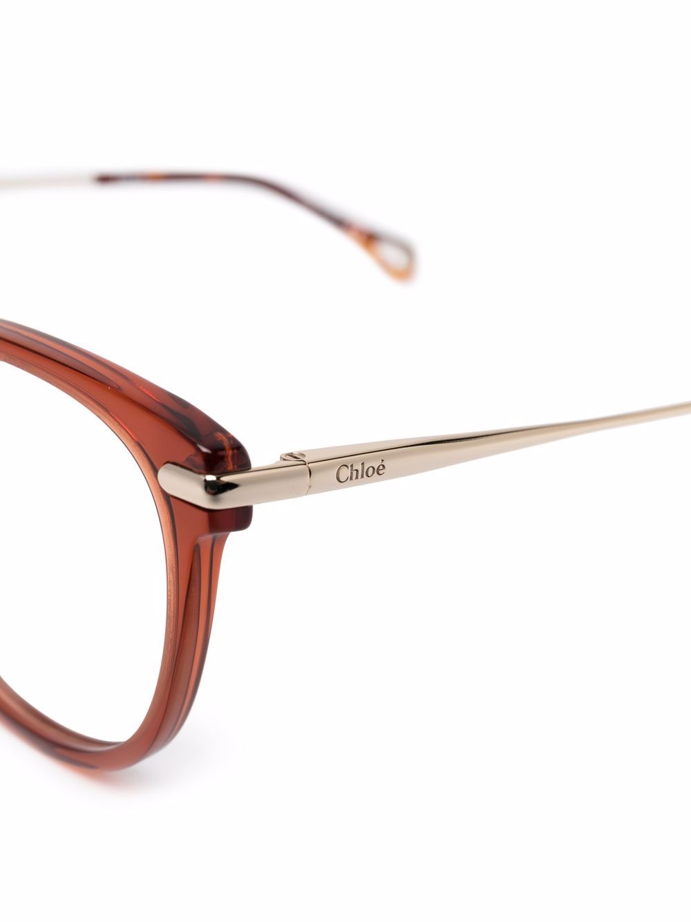 фото Chloé eyewear очки в оправе 'кошачий глаз'