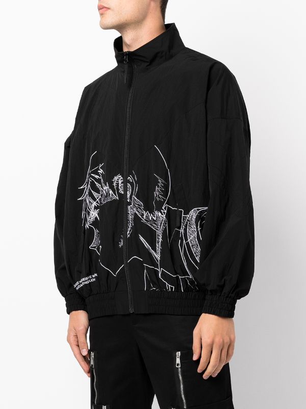 Undercover x Neon Genesis Evangelion Embroidered Shell Track 