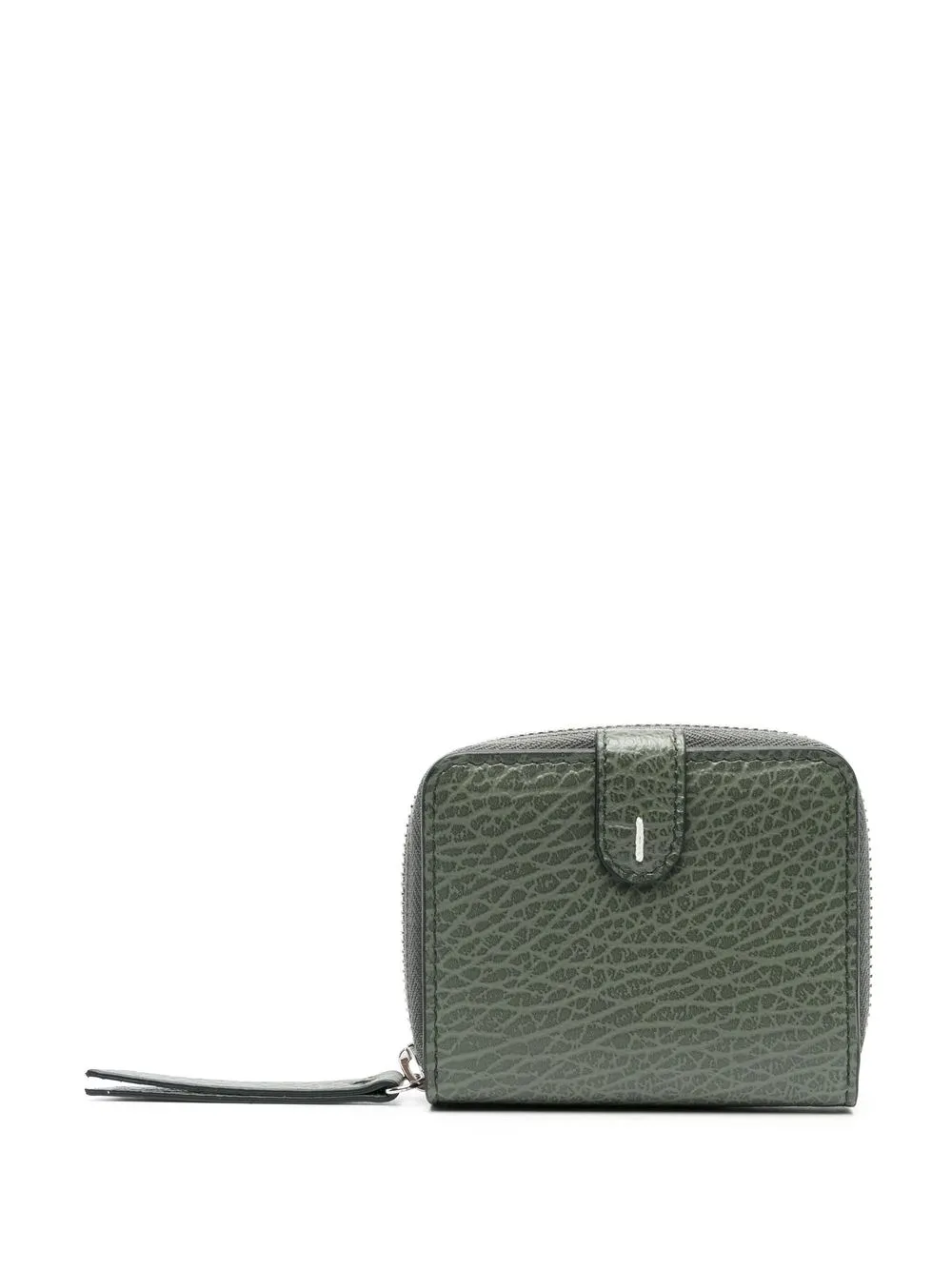 

Maison Margiela grained four-stitch wallet - Green