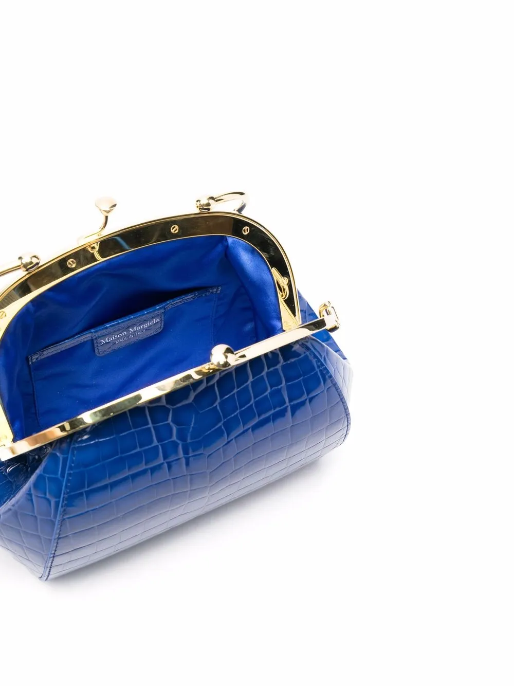 фото Maison margiela сумка-тоут с тиснением под крокодила