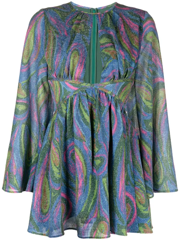 Alice McCall Swan Lake abstract-print 