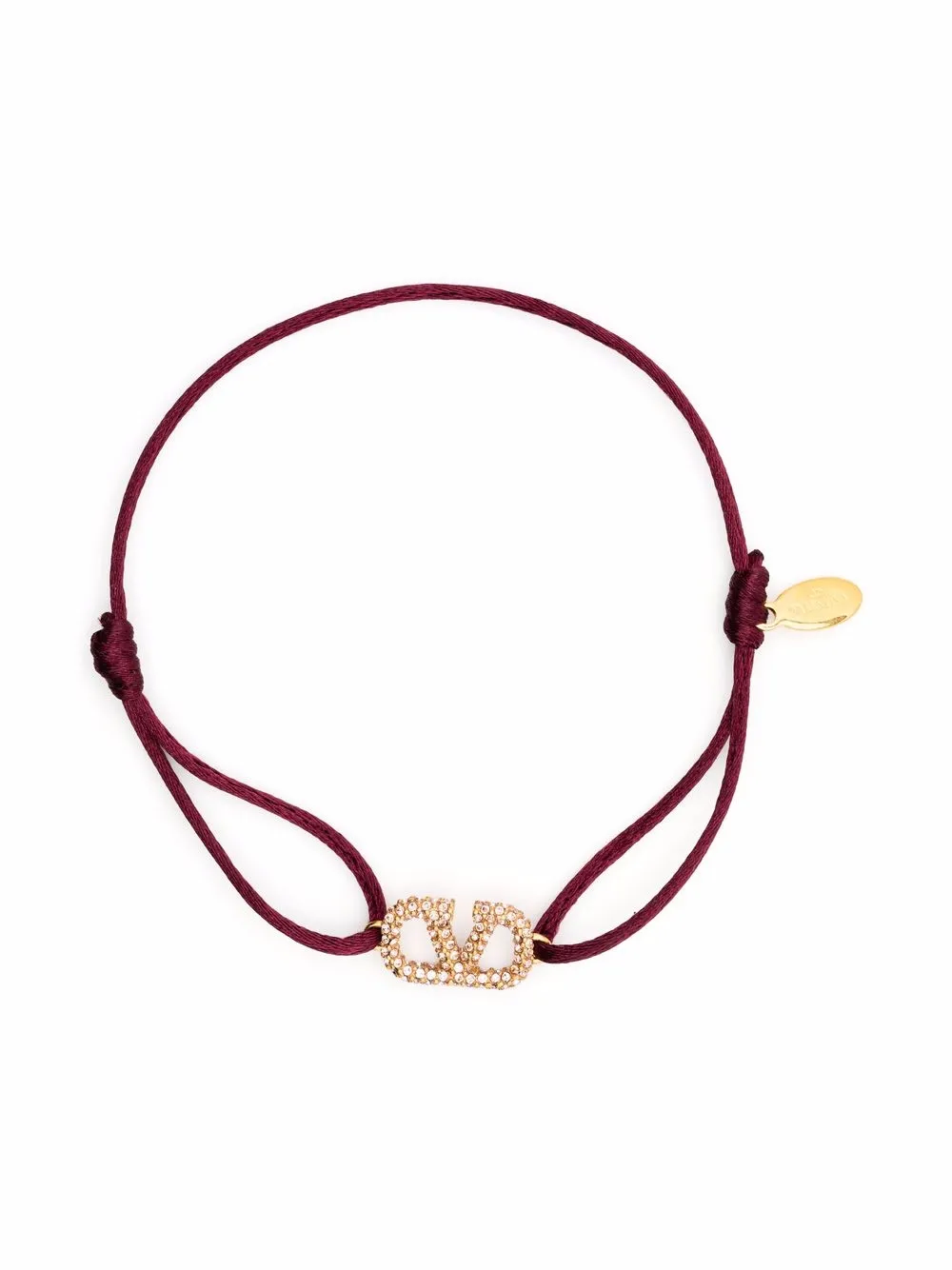

Valentino Garavani VLogo charm bracelet - Red