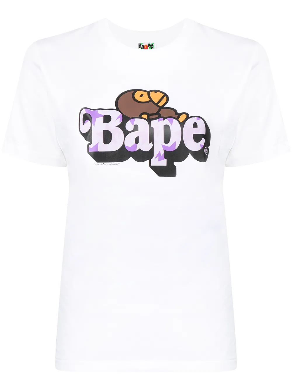 A BATHING APE® футболка с логотипом