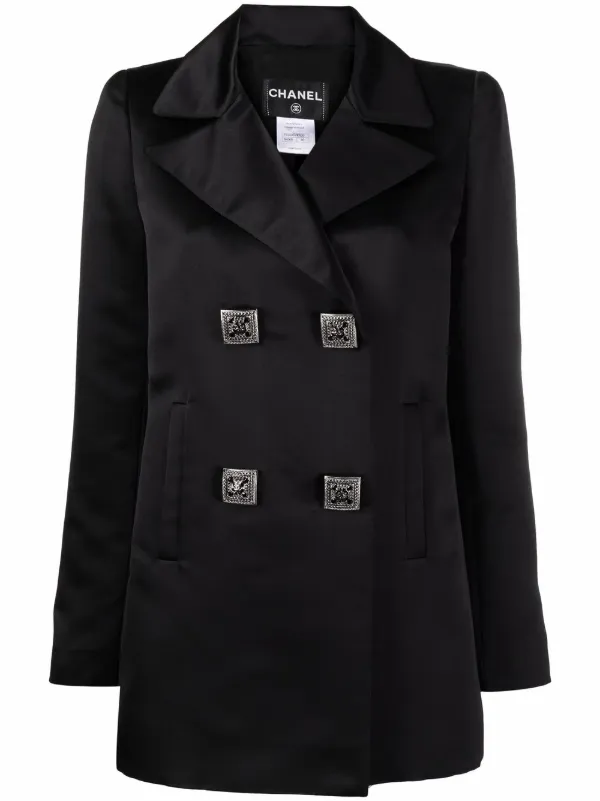 Chanel Pre-Owned 2010s シルク ダブルジャケット 通販 - FARFETCH 