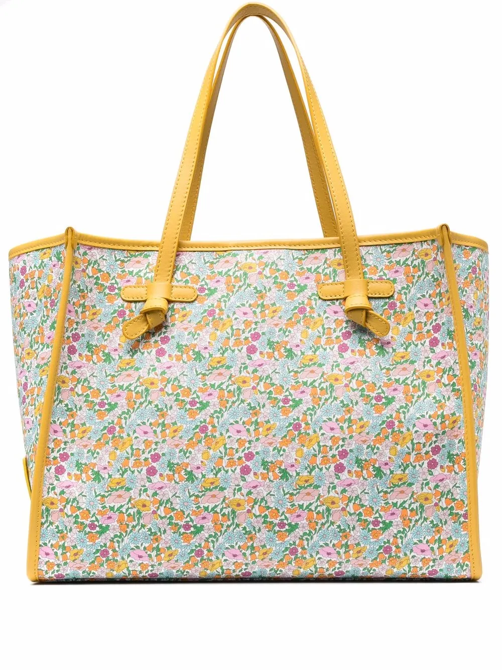 

MARCELLA CLUB tote con estampado floral - Amarillo