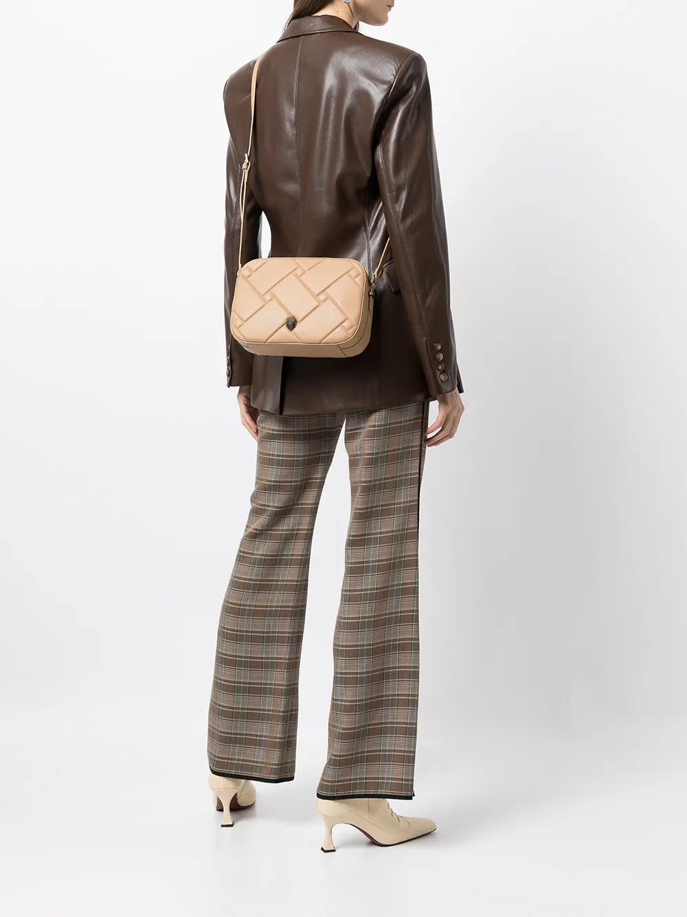 фото Kurt geiger london стеганая сумка kensington