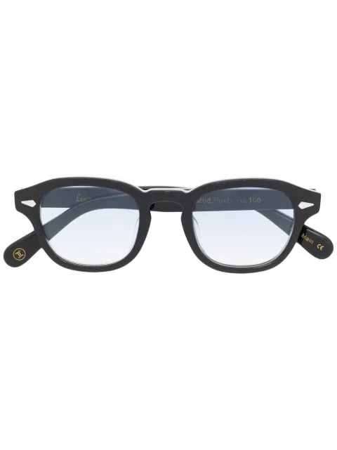 Lesca lentes con armazón cuadrada