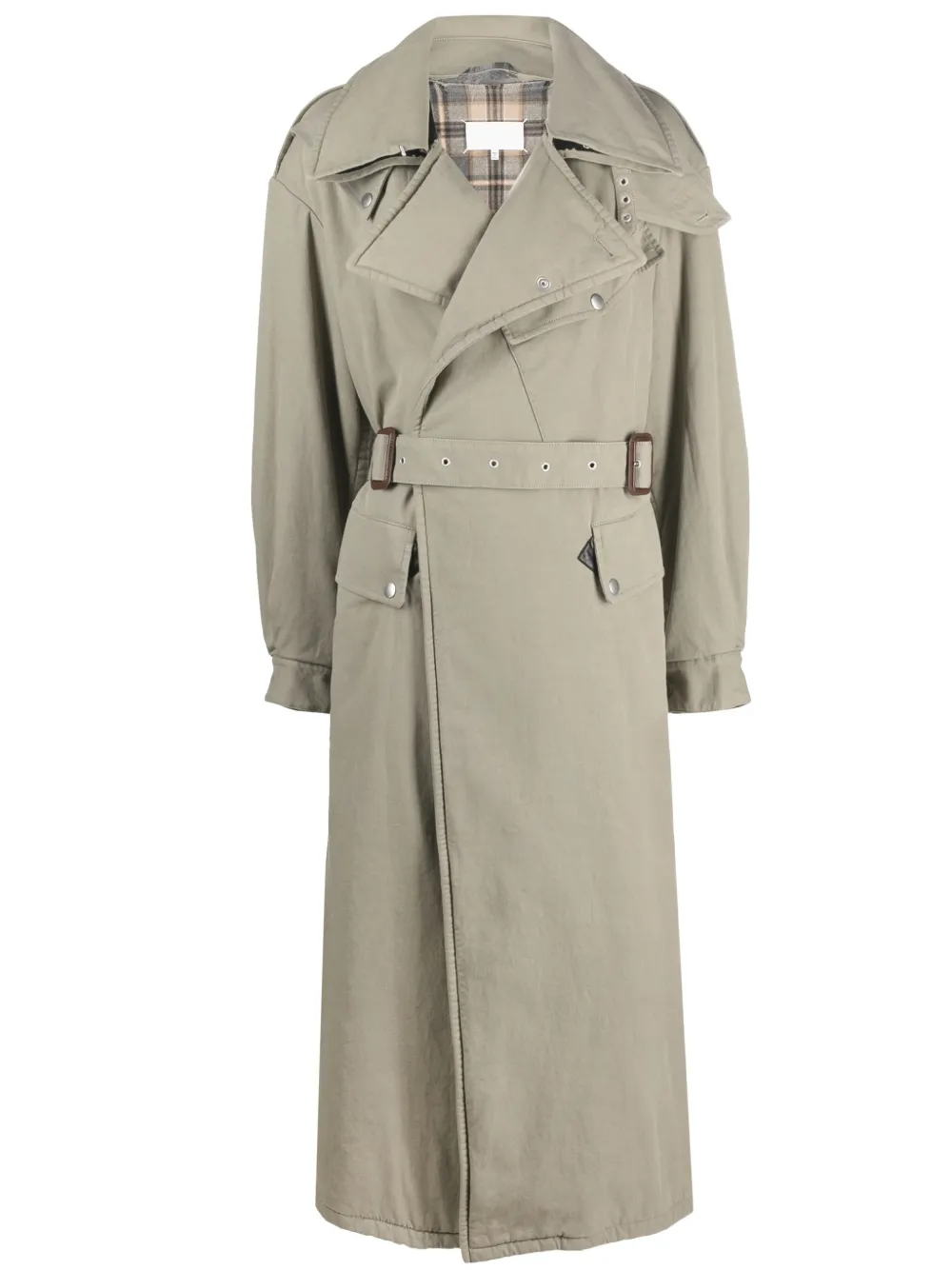 deconstructed trench coat