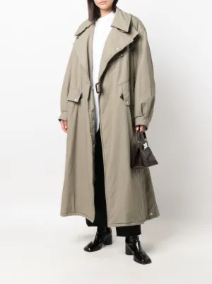 メゾン　マルジェラ　グリーン リサイクルパッカブルトレンチコート Maison Margiela（メゾン・マルジェラ）ウィメンズ トレンチ