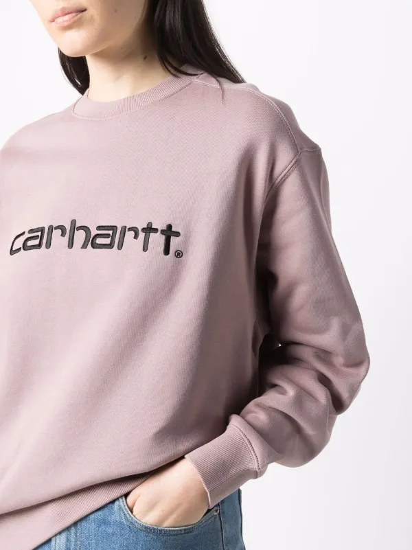 carhartt wip logo sweatshirt