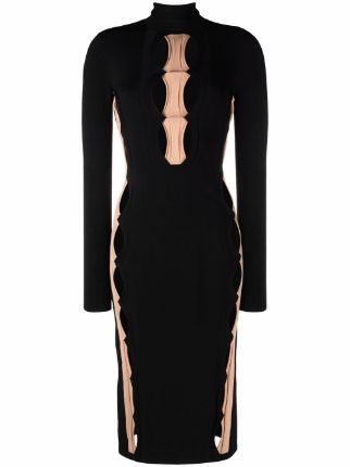 Dion lee clearance black dress