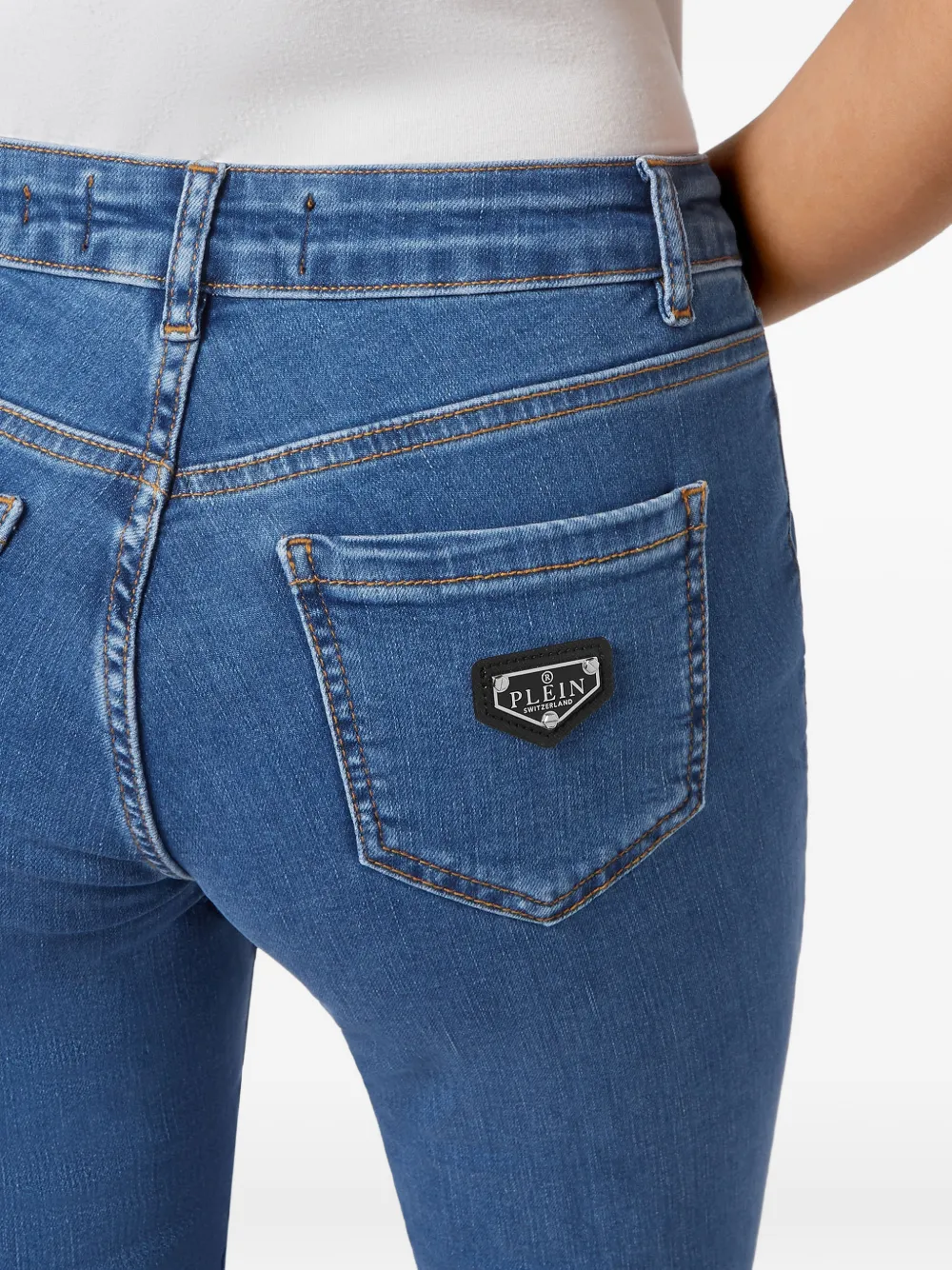 Philipp Plein Skinny jeans Blauw