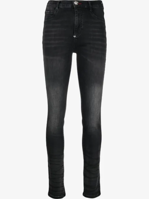 Philipp Plein high-waist skinny-cut jeans