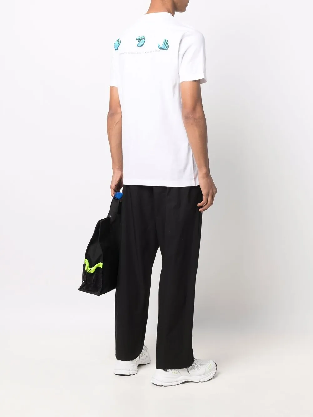 фото Off-white футболка с логотипом