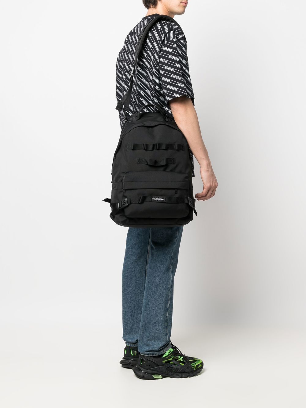 Image 2 of Balenciaga medium Army multi-carry backpack