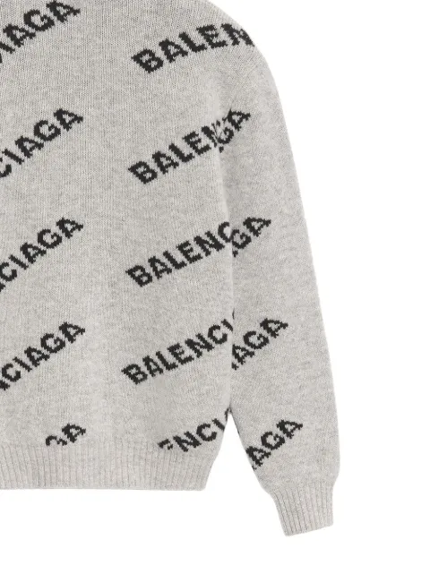 balenciaga jumper logo