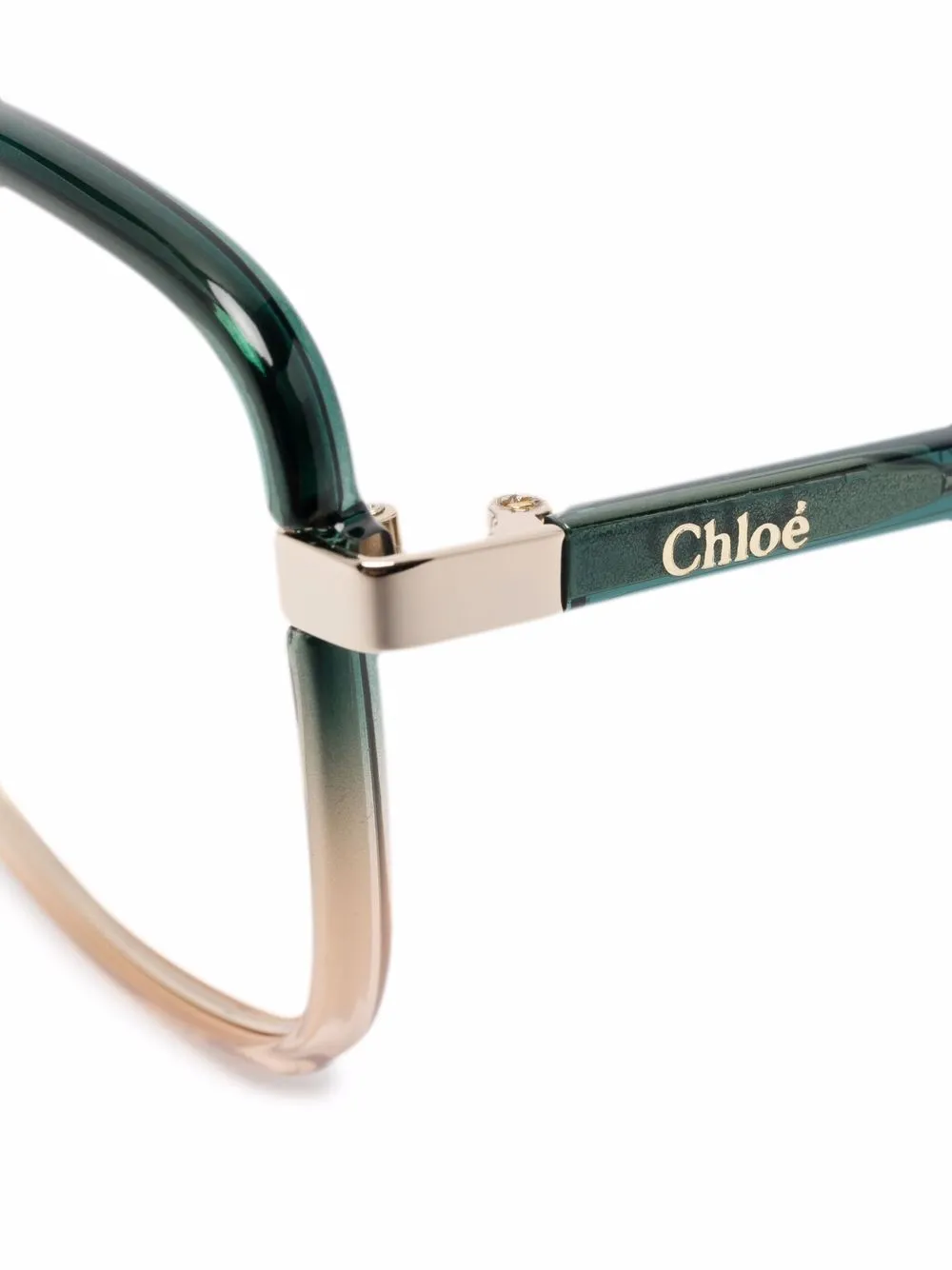 фото Chloé eyewear очки с эффектом градиента