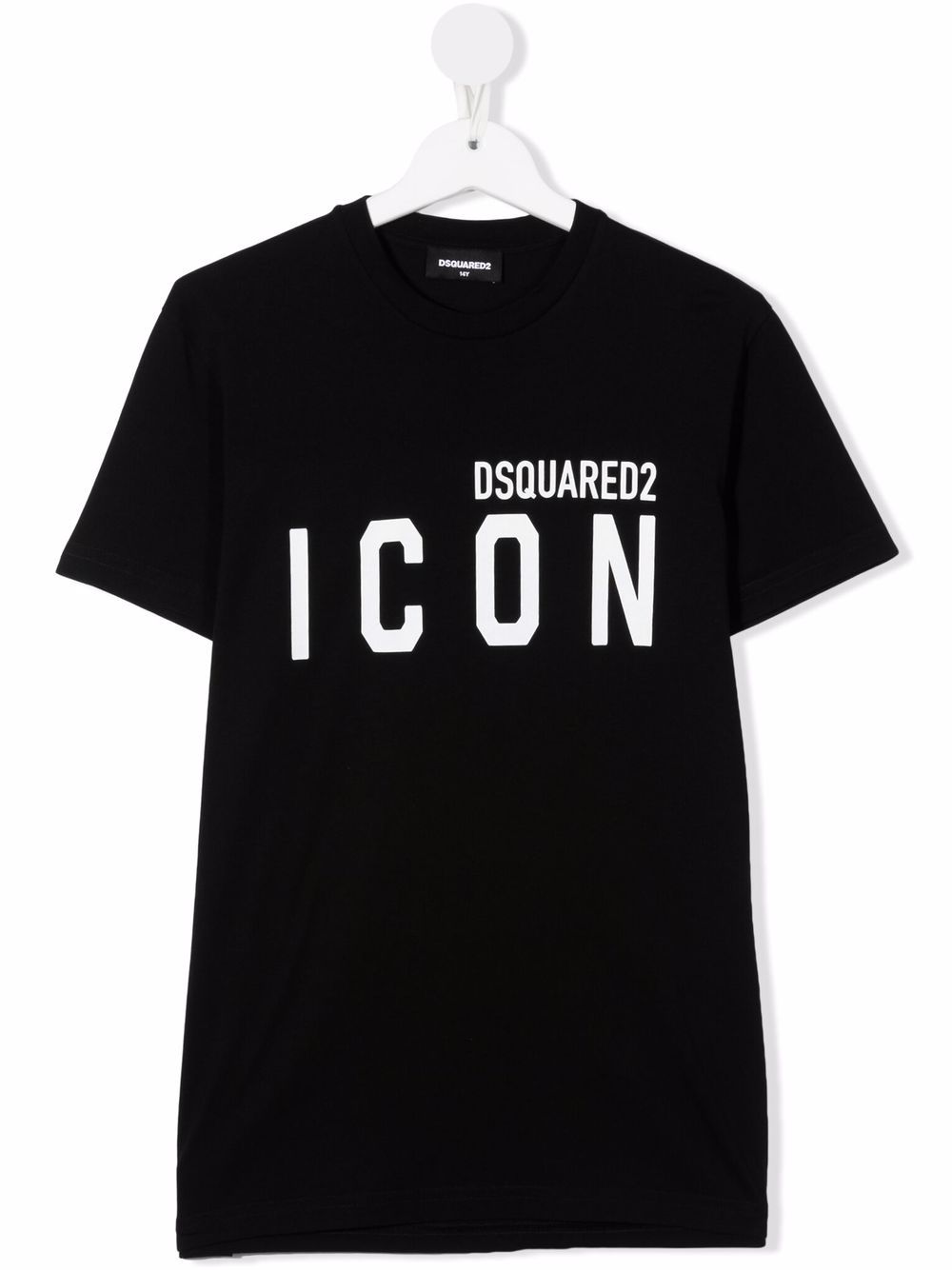 фото Dsquared2 kids футболка с принтом icon