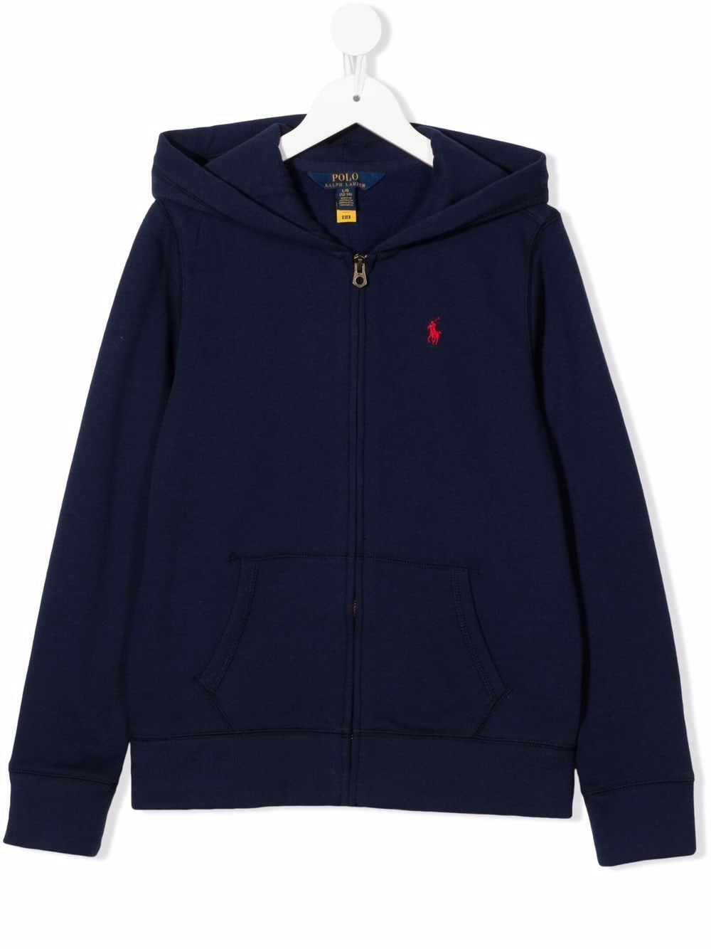 23%OFF！＜Farfetch＞ Ralph Lauren Kids Polo Pony ジップアップ パーカー - ブルー