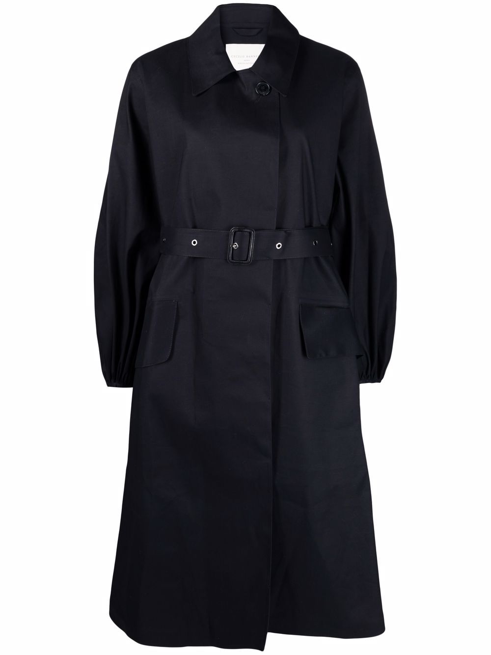 Cecilie Bahnsen Helen Belted puff-sleeve Trench Coat - Farfetch