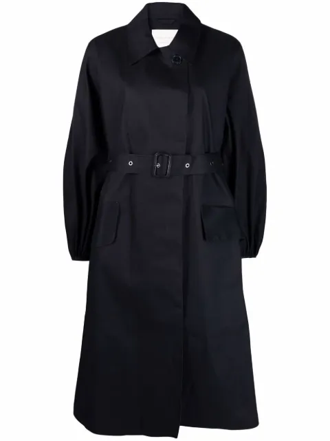 Cecilie Bahnsen Helen belted puff-sleeve trench coat EDI0026 - 0