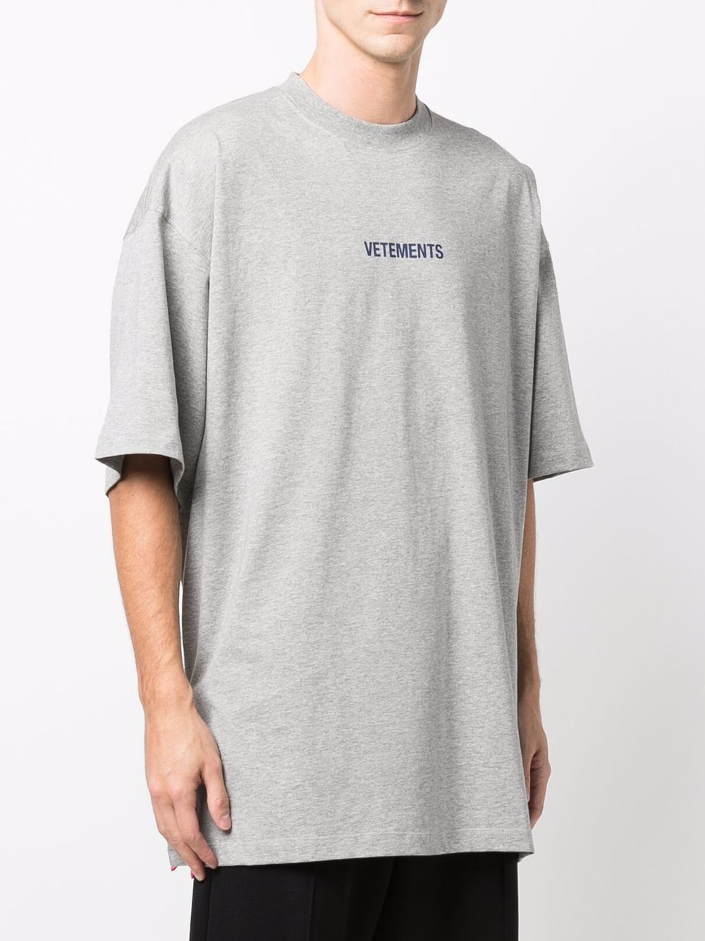 фото Vetements футболка с логотипом