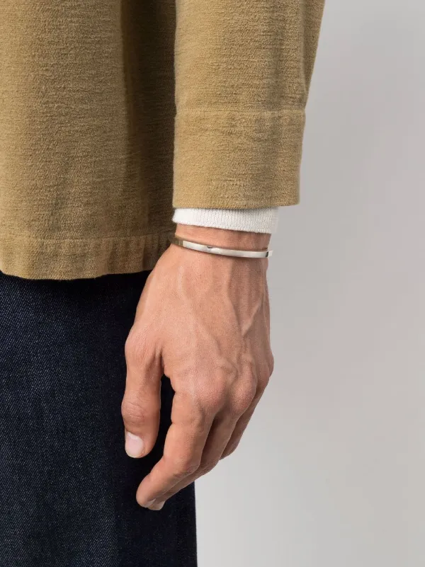 M.Cohen オープンカフブレスレット | シルバートーン | FARFETCH JP