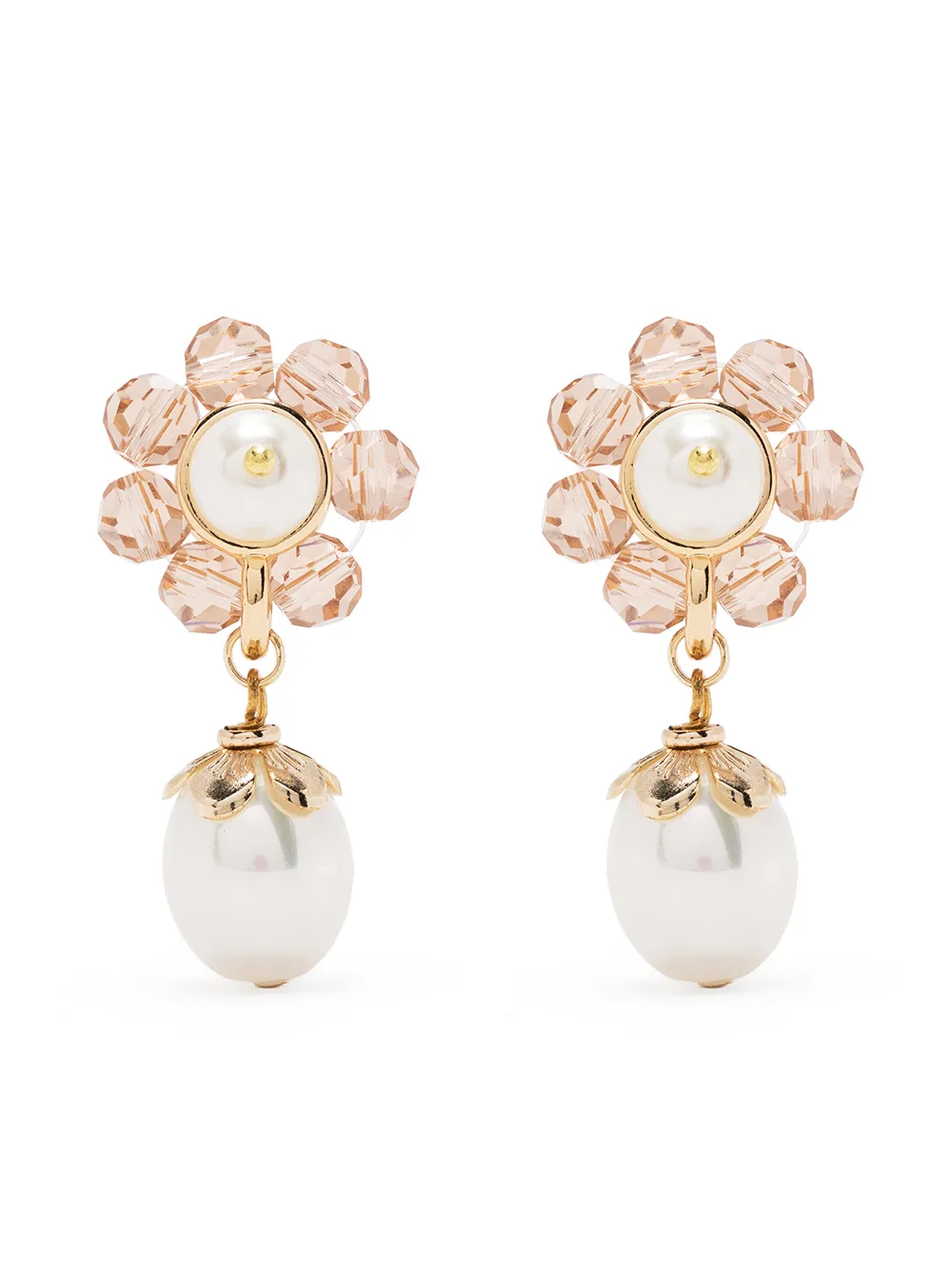 Shrimps серьги Marti с жемчугом