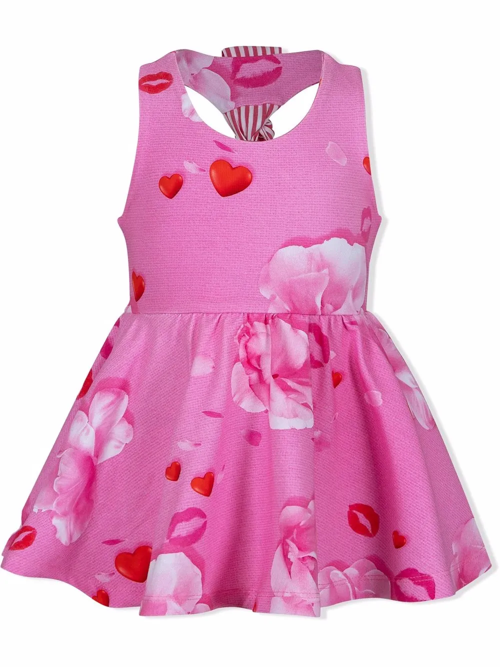 

Lapin House vestido con estampado floral - Rosado