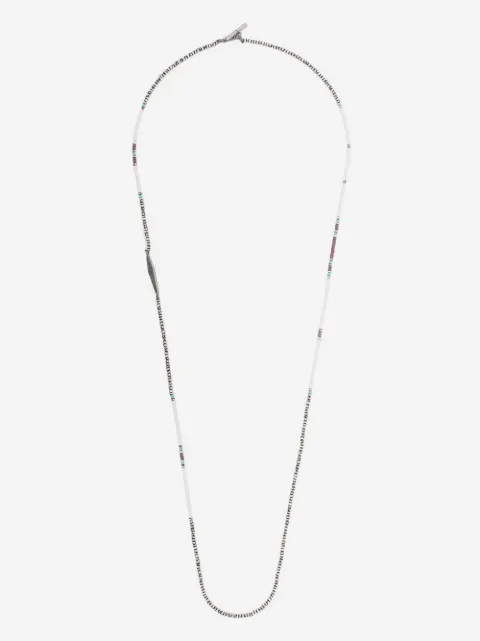 M.Cohen long beaded necklace
