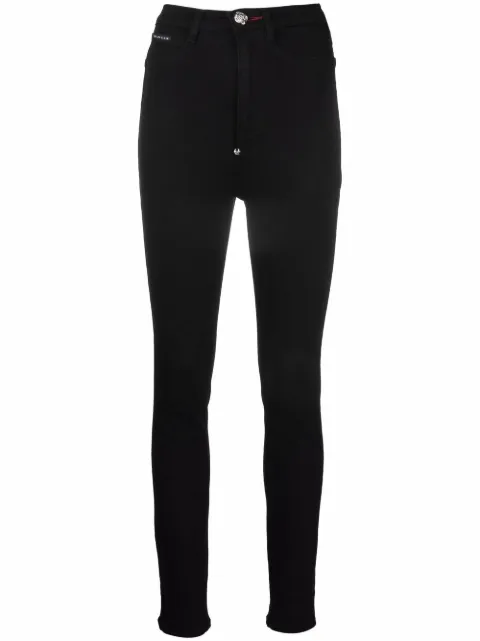Philipp Plein Taillenhohe Skinny-Jeans