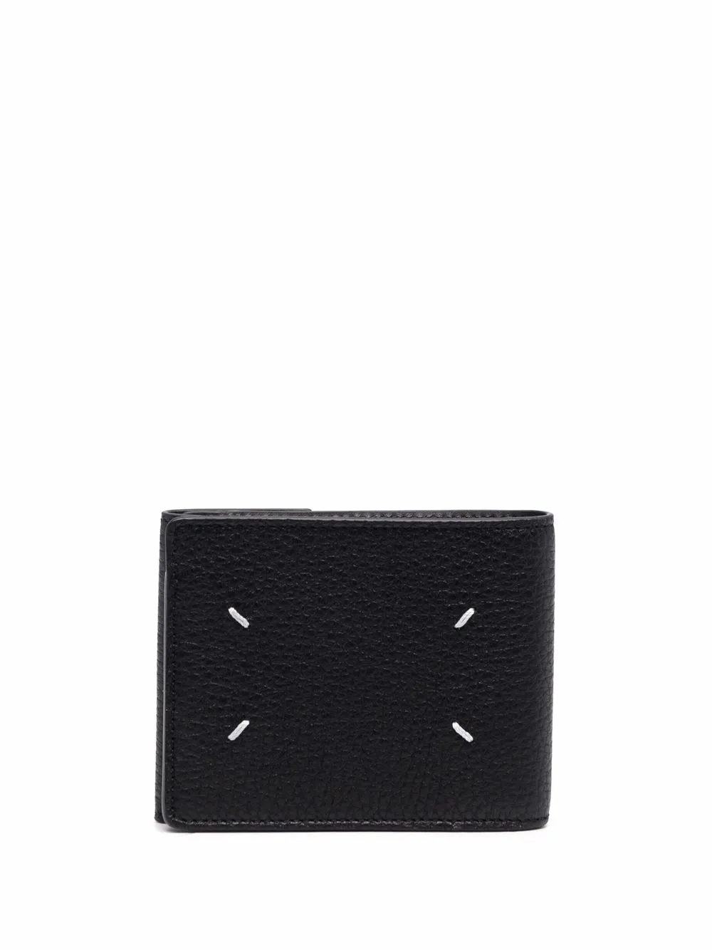 Maison Margiela Portemonnee met stiksels - Zwart
