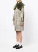 Shrimps Edwin faux-fur collar coat