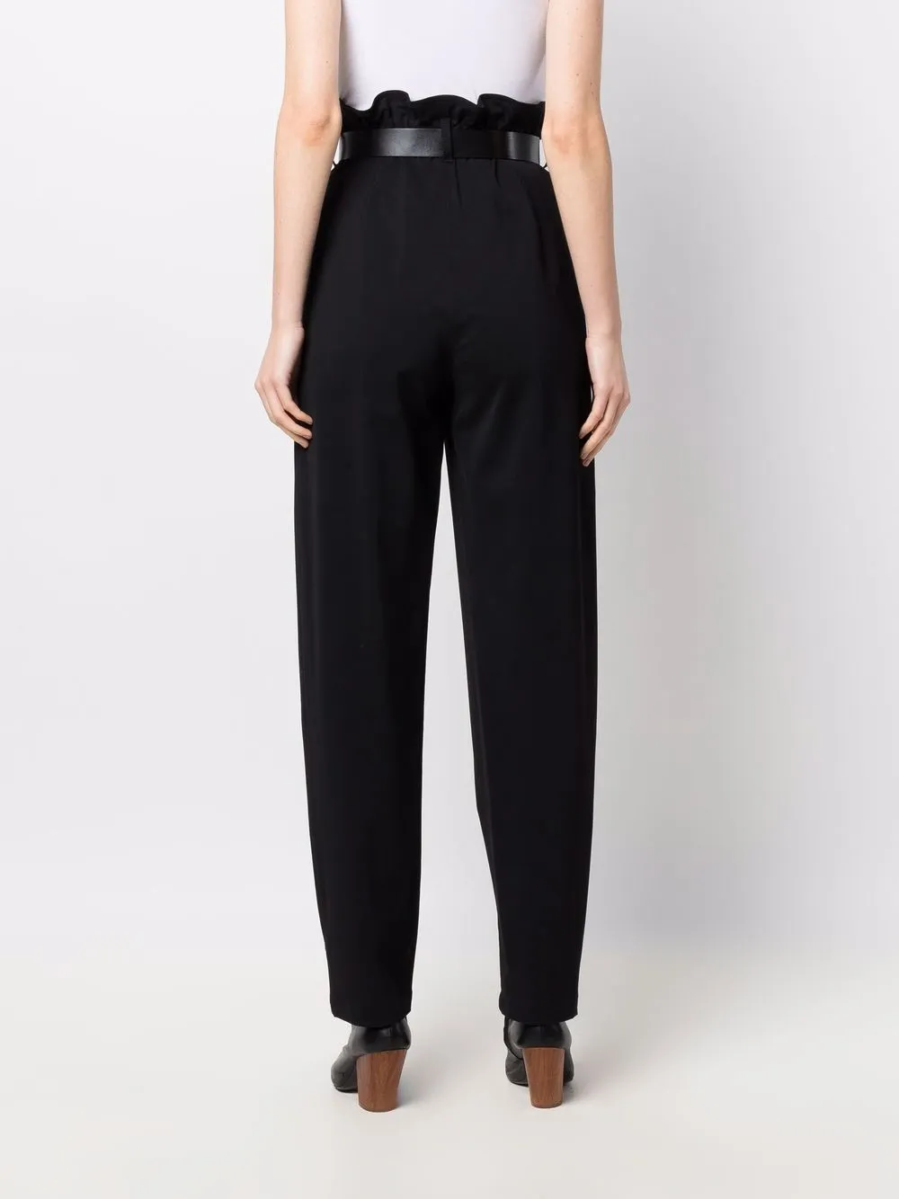 фото Emporio armani прямые брюки с завышенной талией