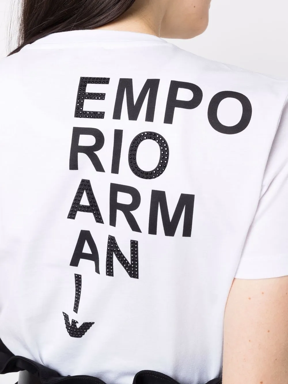 фото Emporio armani футболка с логотипом