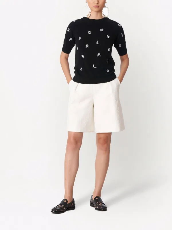 Carolina Herrera Suéter Con Logo Bordado - Farfetch