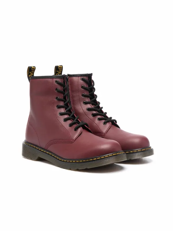 Botas con Cordones Dr. Martens 1460 Pascal Stud Emboss Leather Mujer  Colombia - Zapatos Dr. Martens Plateados Outlet