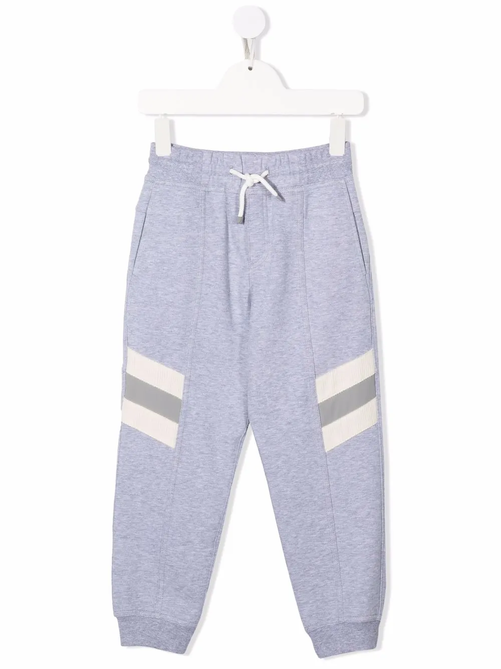 

Brunello Cucinelli Kids pants con pretina elástica - Gris
