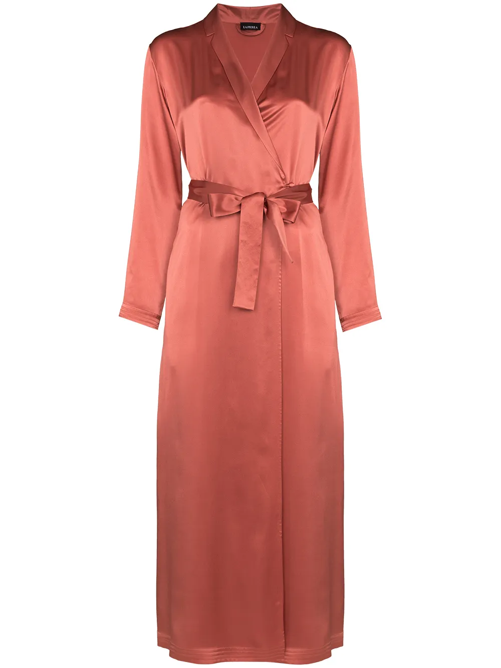 La Perla шелковый халат с поясом