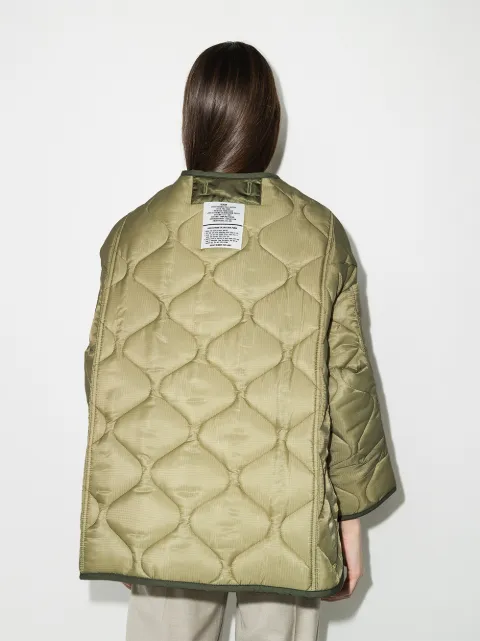frankie shop teddy quilted jacket
